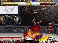 Garou Mark of the Wolves, capture d'écran